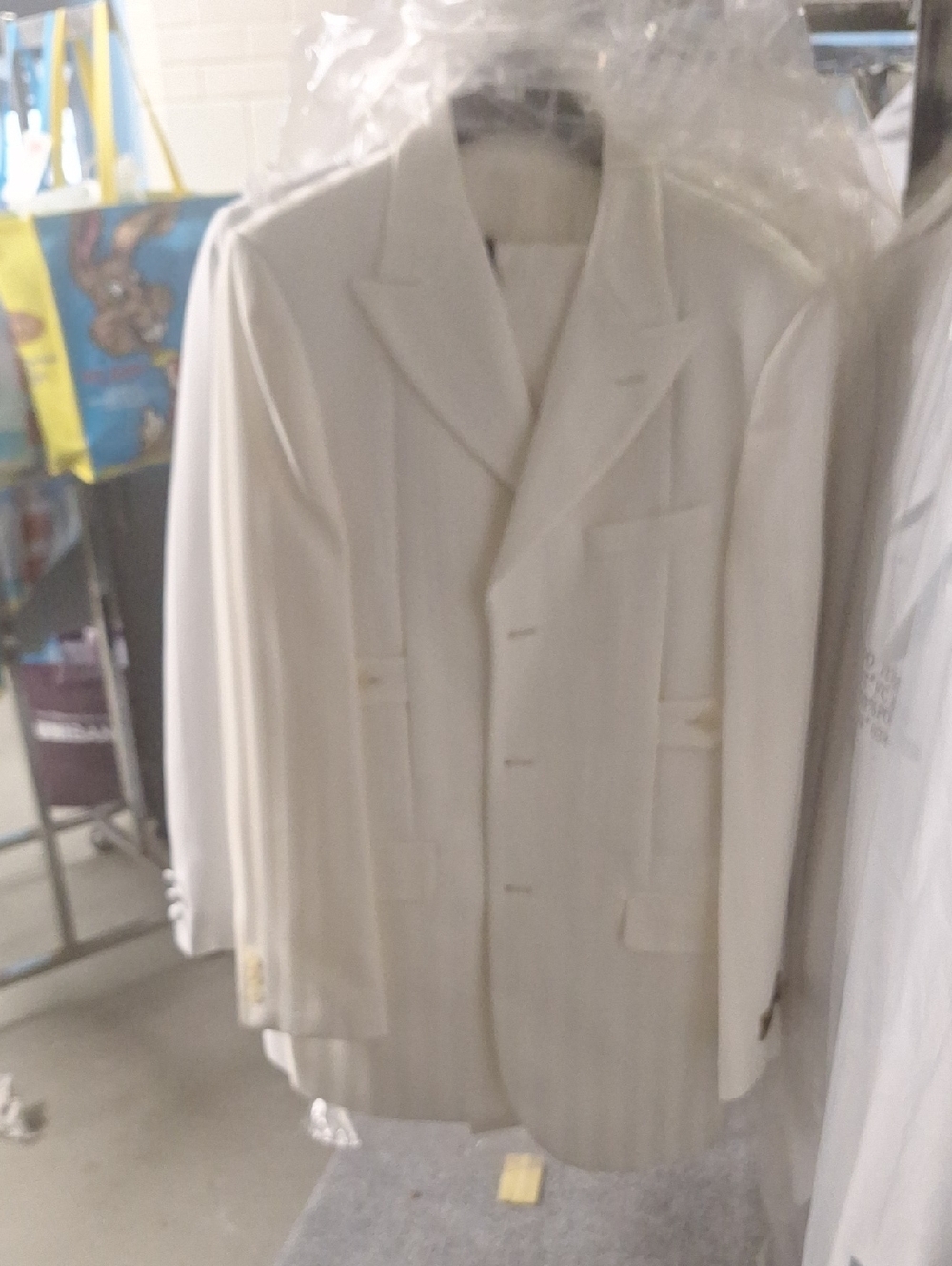 Boys Cream Blazer - Classic Single-Breasted Suit Jacket